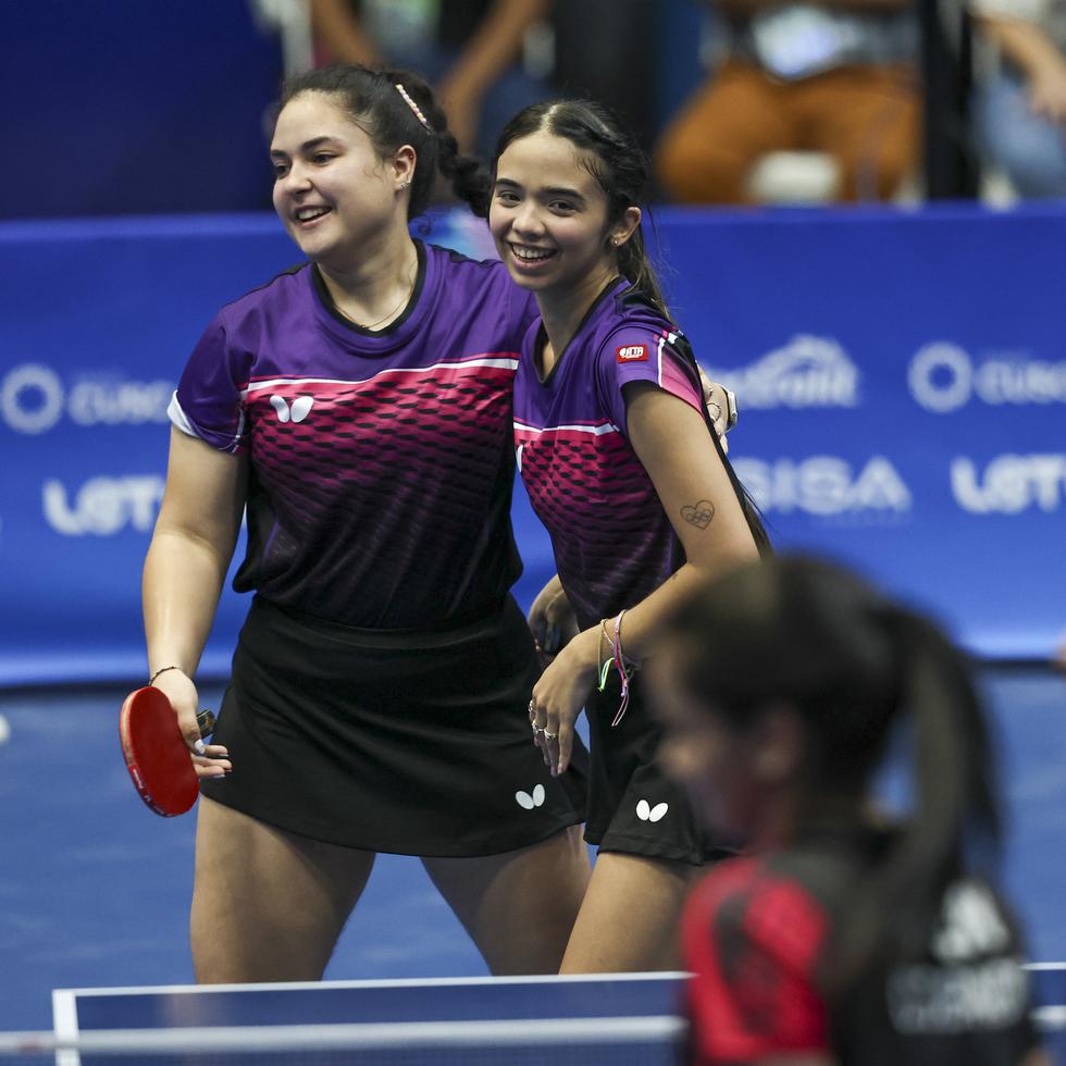 Brianna Burgos (izquierda) y Melanie Díaz son parte de la escuadra de Puerto Rico en el Campeonato Panamericano en Cuba.