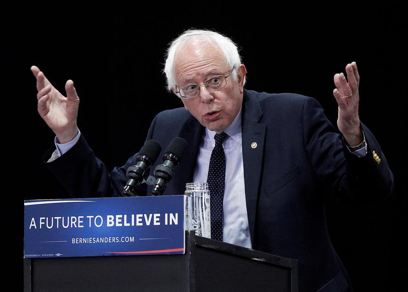 Bernie Sanders, senador independiente por Vermont. (AP)