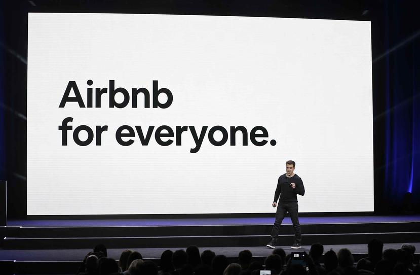 El cofundador y gerente general de Airbnb, Brian Chesky. (AP)