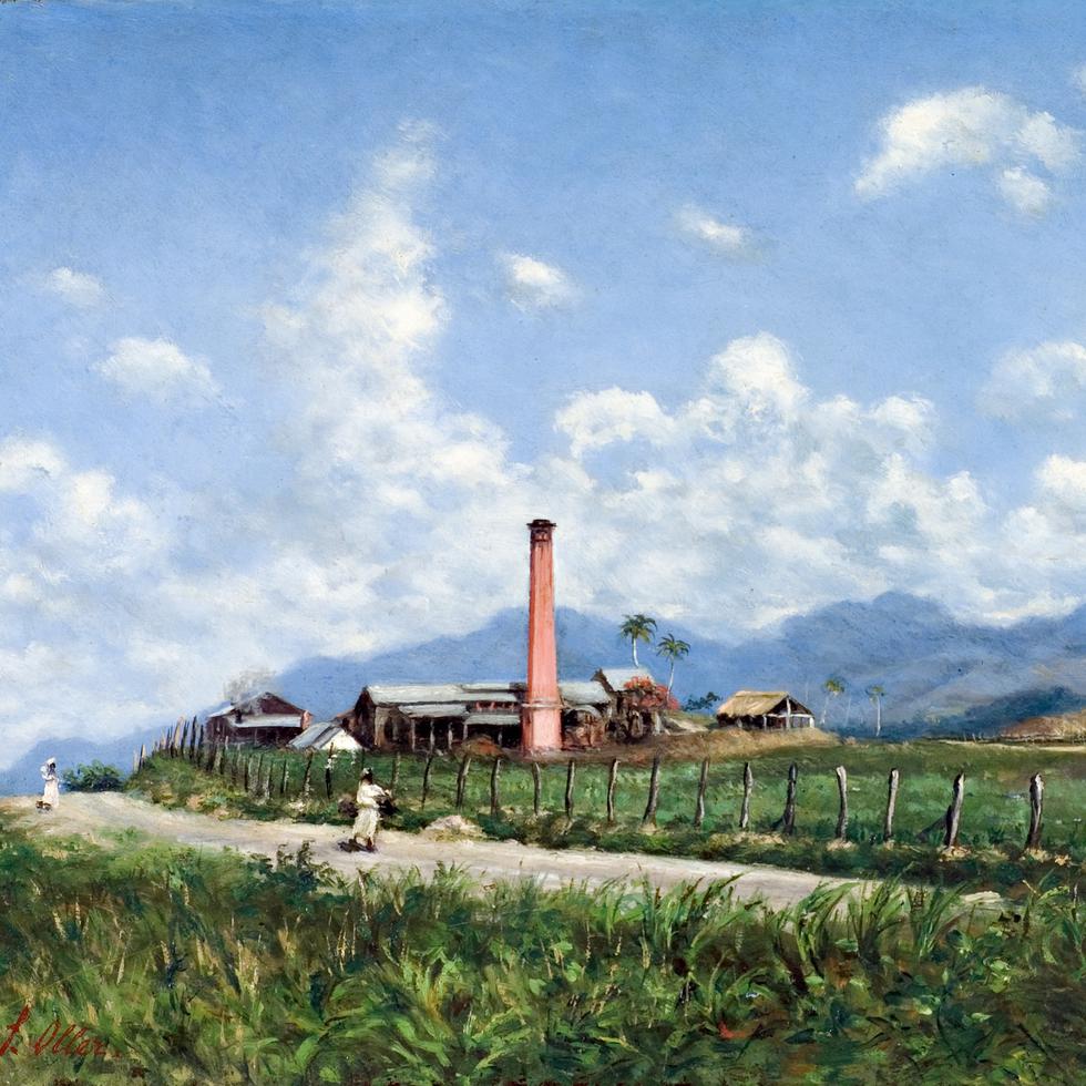 "Hacienda Aurora", de Francisco Oller.