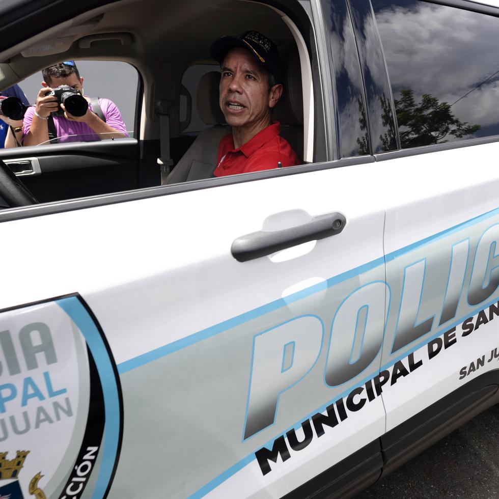 Romero Lugo hizo entrega de ocho patrullas, como parte de los esfuerzos para preparar a los oficiales para ejecutar el Código de Orden Público.