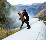 Escena de la nueva entrega de "Mission Impossible".