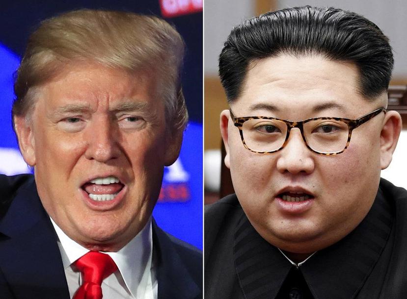 La reunión en Singapur entre Trump y el líder norcoreano, Kim Jong-un, supondrá la primera de la historia entre mandatarios de ambos países (AP).