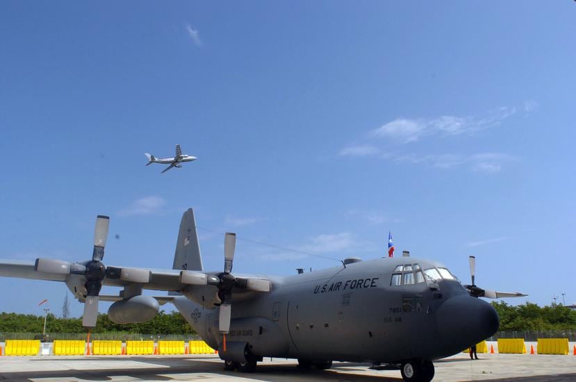El modelo WC-130J utilizado por la Fuerza Aérea de los Estados Unidos para cazar huracanes es un derivado del modelo de carga y transporte C-130 Hercules de la empresa Lockheed. (GFR Media)