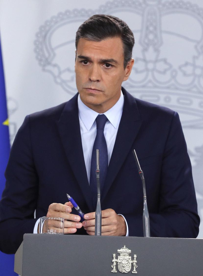 Pedro Sánchez, presidente del gobierno de España. (EFE)