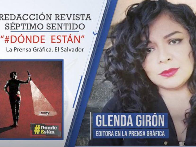 Periodistas galardonados por la Sociedad Interamericana de Prensa exhortan a particpar de la premiación a la Excelencia Periodística. En la foto Glenda Girón de El Salvador.