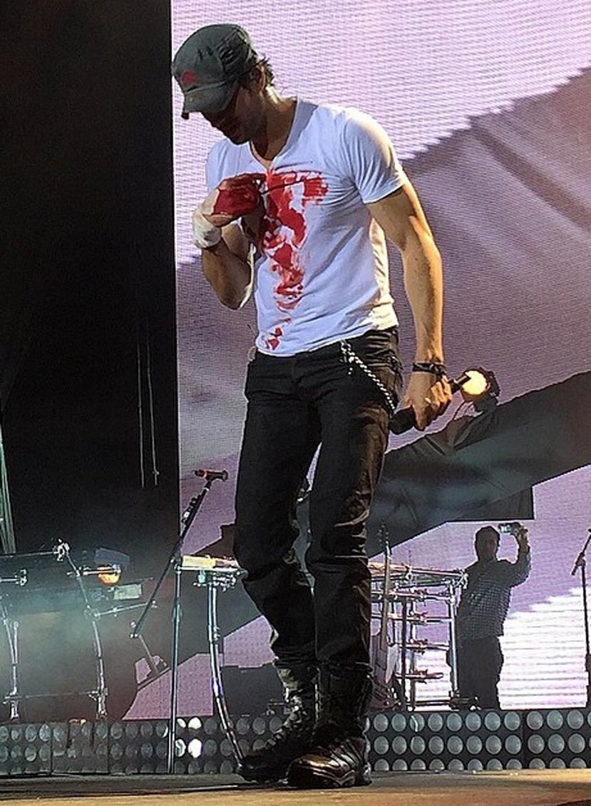 Las camisetas estarán a la venta además en la página oficial de Enrique Iglesias y en los conciertos. (Archivo)