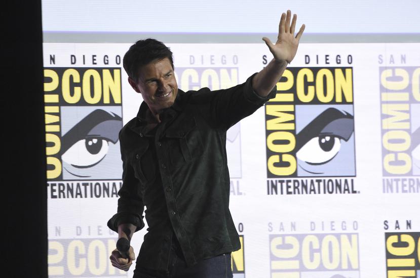 Foto de archivo del actor Tom Cruise cuando presentó un avance de la cinta  "Top Gun: Maverick" en la San Diego Comic-Con International en el 2019.