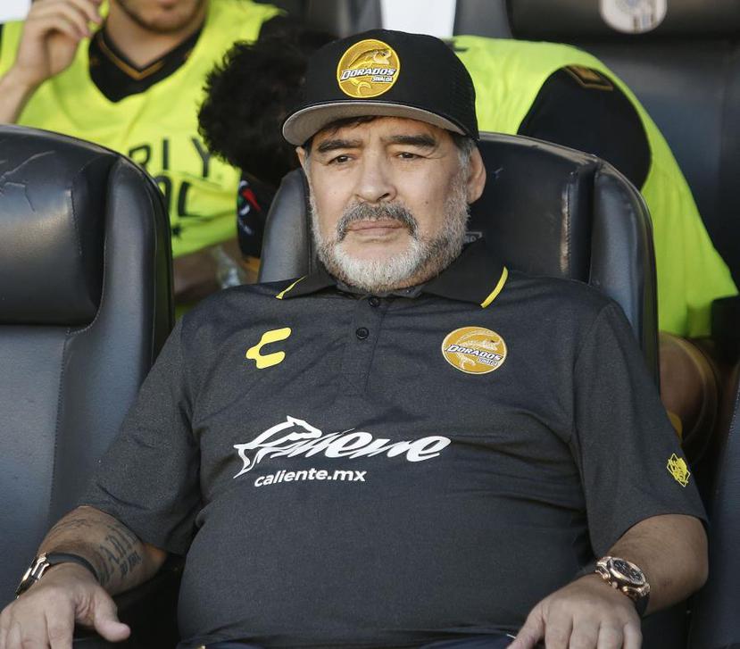 Maradona fue dado de alta del hospital hoy. (EFE)