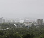 Evento de polvo del Sahara que afectó a Puerto Rico el pasado 21 de agosto.