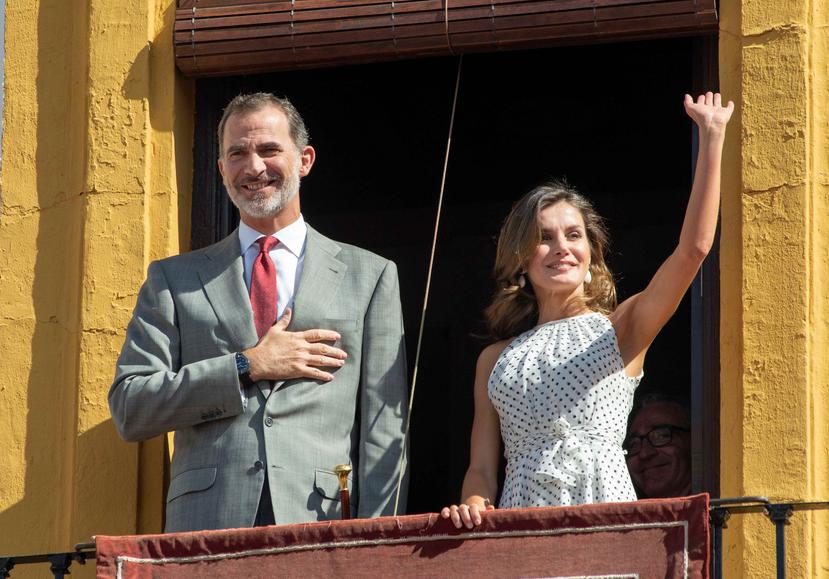 El rey Felipe VI y la reina Letizia de España. (EFE)