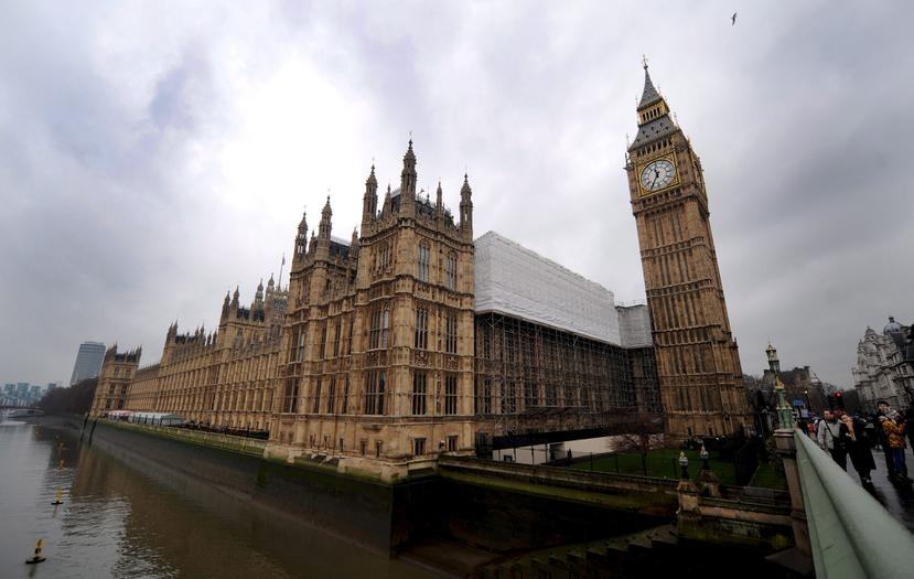 Parlamento en Westminster, Londres (Reino Unido).