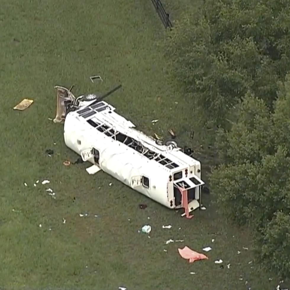 El accidente fatal ocurrió en el condado de Marion, a unas 80 millas al norte de Orlando.