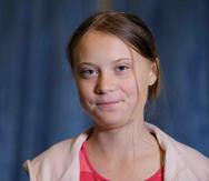 La joven Greta organizó por primera vez una "huelga escolar por el clima" frente al Parlamento de Suecia en agosto de 2018. (AP)