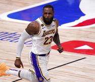 LeBron James es el mejor anotador de los Lakers con una media de 29.5 puntos por encuentro.