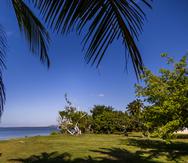 Vista de la playa Villa Pesquera, que  cuenta con un hermoso litoral apto para nadar y hacer esnórquel.