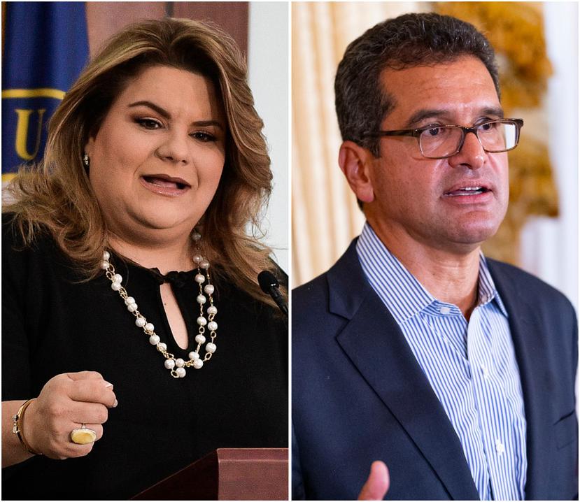 Jenniffer González y Pedro Pierluisi opinaron que la gobernadora no está obligada a explicar la razón por la que despidió a Dennise Longo Quiñones. (Fotomontaje / El Nuevo Día)