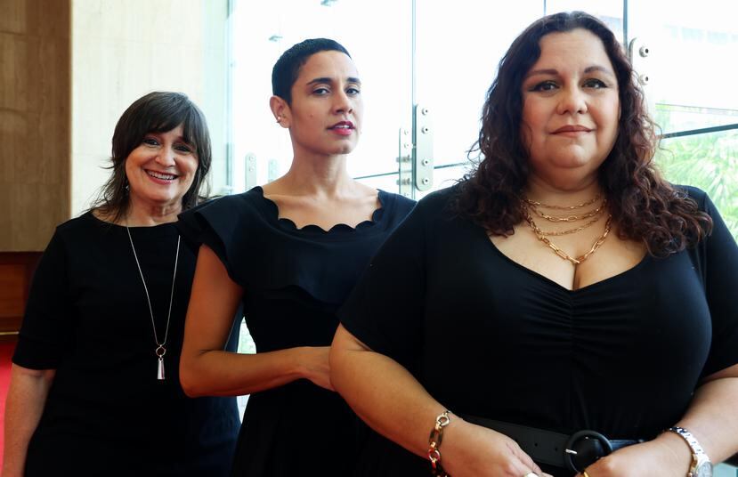 De izquierda a derecha, Gisselle Solís, Kianí Medina y Nancy Millán, 
son cantantes con una trayectoria muy importante en el mercado local.
