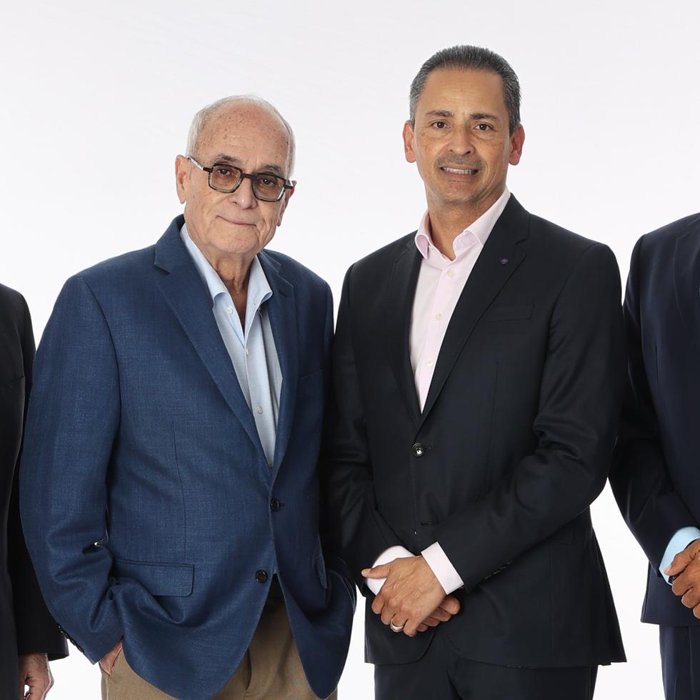 From left to right:  Iván López, chief financial officer (CFO); Jaime Figueroa, chief executive officer (CEO); Dr. Martty Martínez Fraticelli, president and chief pharmacy officer(CPO); Herminio Correa, chief information officer (CIO).