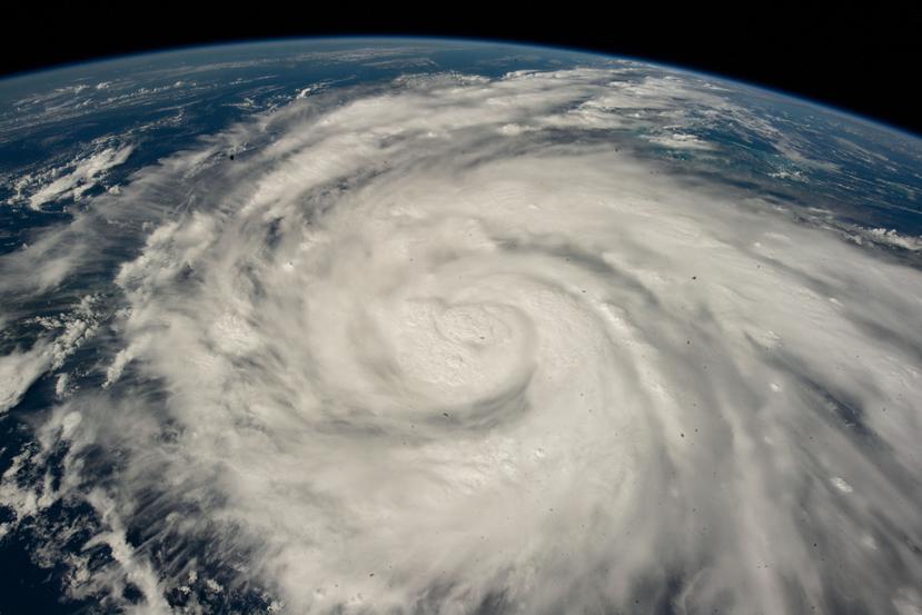 El huracán Ian visto desde la Estación Espacial Internacional el 26 de septiembre de 2022.