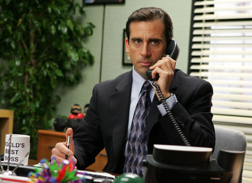 Steve Carell en su personaje como Michael Scott en "The Office". (AP)