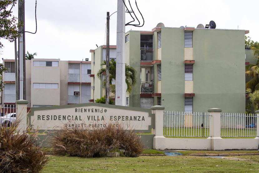 El residencial Villa Esperanza, en San Juan.