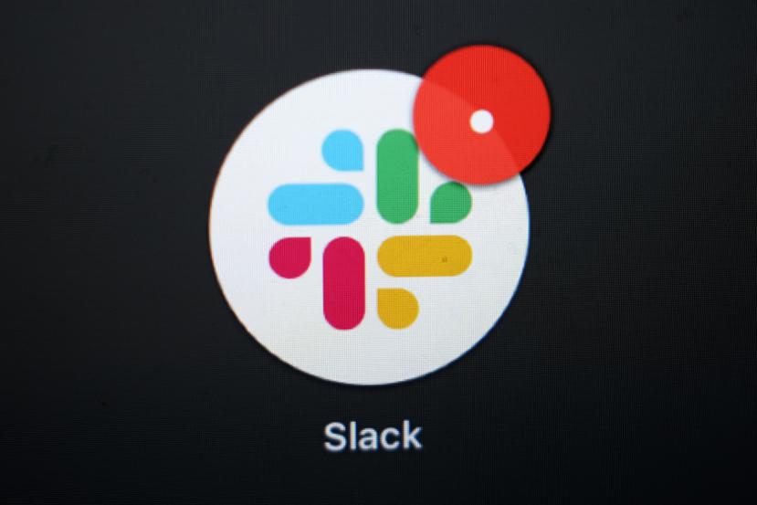 Logo de la aplicación de Slack.