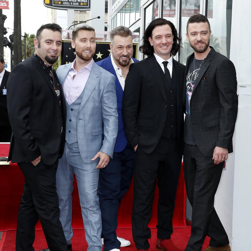 En el 2018, la banda estadounidense NSYNC se reunió para celebrar su estrella en el Paseo de la Fama de Hollywood.