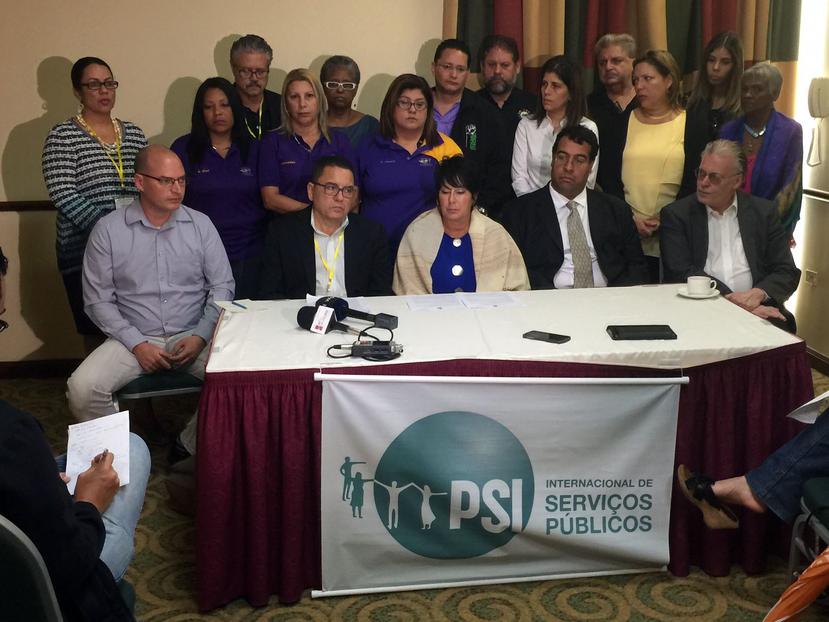 La denuncia surgió en medio de una conferencia de prensa en la que se resumieron los trabajos realizados en el seminario “Deuda pública, un problema global: Experiencias internacionales y la situación de Puerto Rico”, en Isla Verde. (Suministrada)