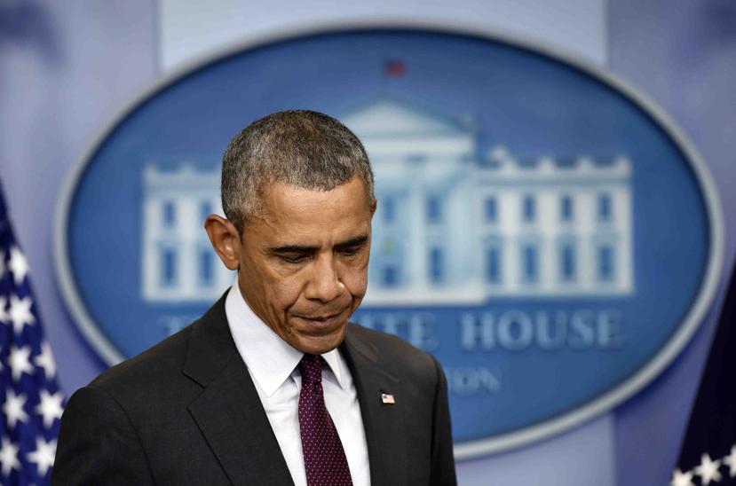 Obama dijo que es necesario abordar el problema lo antes posible desde un punto de vista político.
