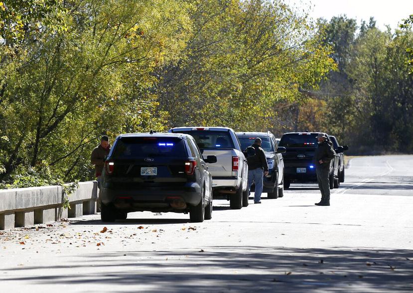 Los cuerpos desmembrados de los cuatro hombres, que habían sido reportados como desaparecidos después de desaparecer el 9 de octubre, fueron encontrados el viernes en el río Deep Fork en Okmulgee.