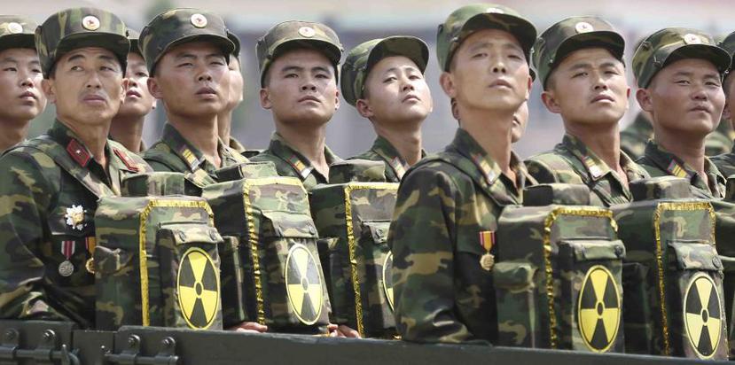 La detención se produce en un momento de gran tensión en la península coreana ante los repetidos ensayos de armas de Pyongyang.  (AP)