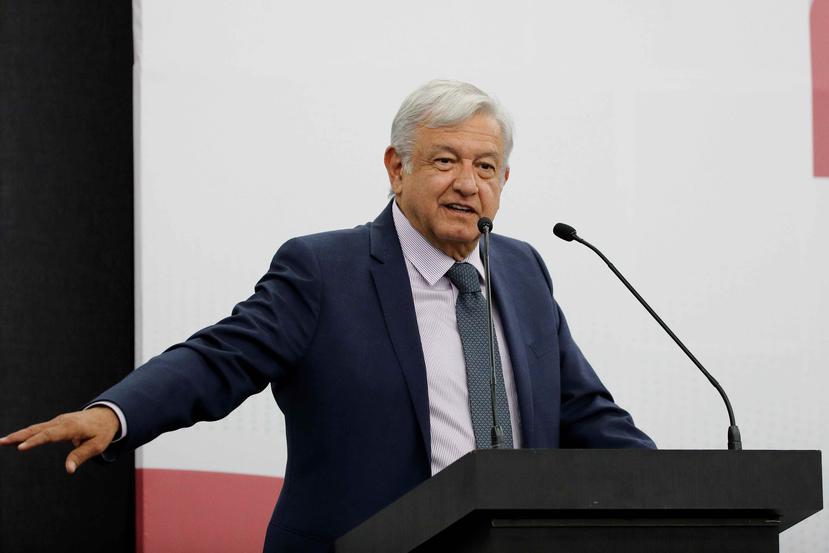 López Obrador se quiere mostrar como un presidente "diferente". (EFE)