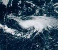 Imagen satelital del huracán Danielle en la mañana del 2 de septiembre de 2022.
