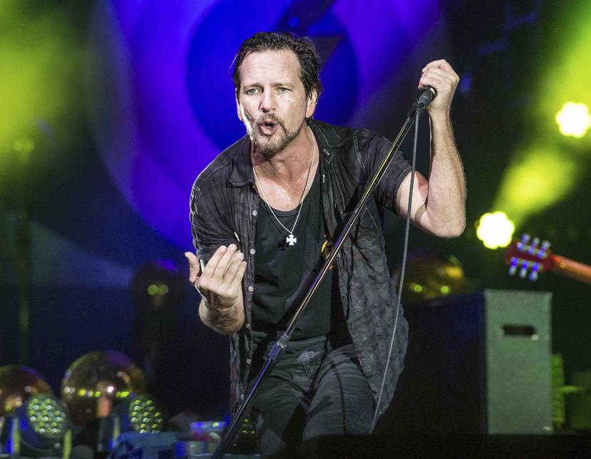 Eddie Vedder de Pearl Jam. (Archivo/AP)