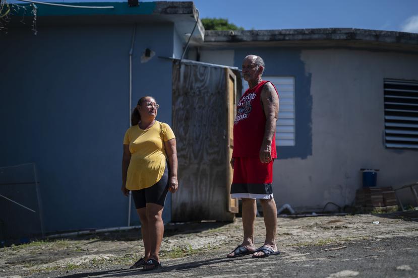 Zoraida Aponte y Ángel Tirado llevan, en esencia, cinco años en el proceso de reconstruir su hogar en Yabucoa que quedó destrozado tras el paso del huracán María.