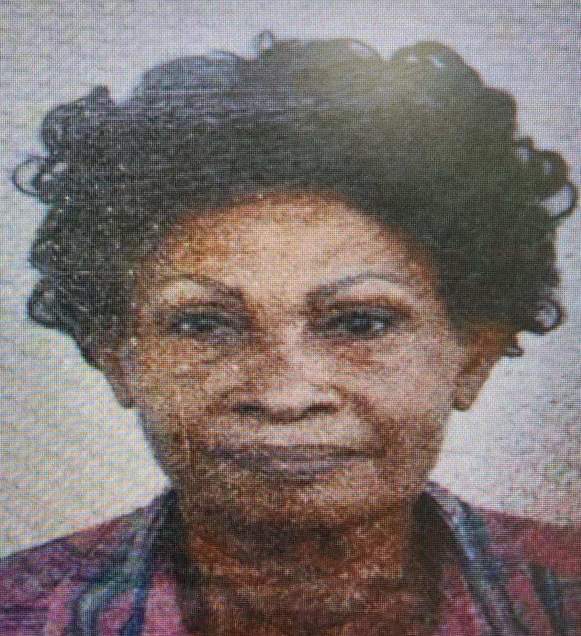 Foto provista por la Policía de Nery Luz Borrome Ozorio, de 67 años, quien fue hallada sin vida, luego de ser reportada como desaparecida por una amiga.
