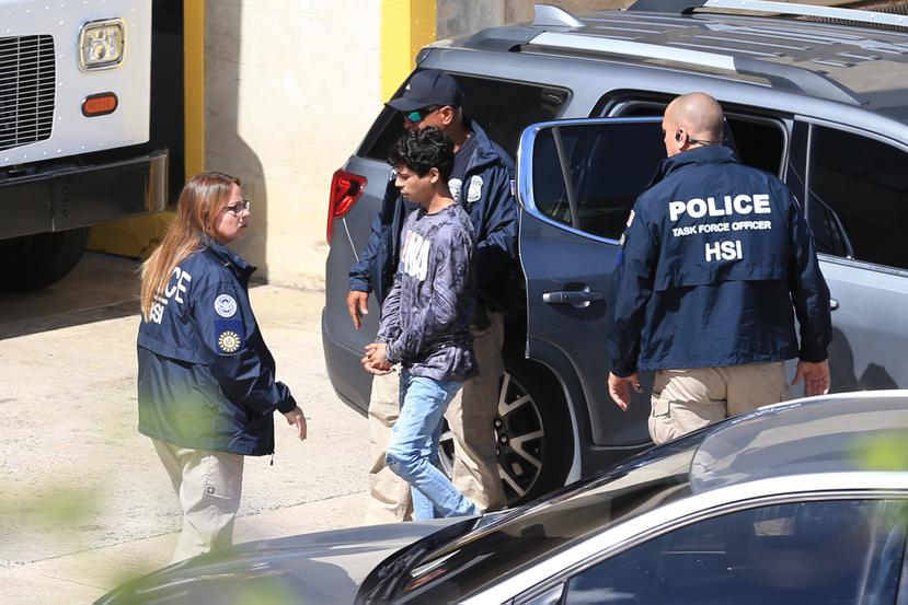 Bryan Xavier Pérez Hernández fue trasladado al Tribunal federal en Hato Rey por agentes de HSI.