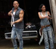 "F9" es protagonizada por Vine Diesel, a la izquierda, y Michelle Rodríguez.