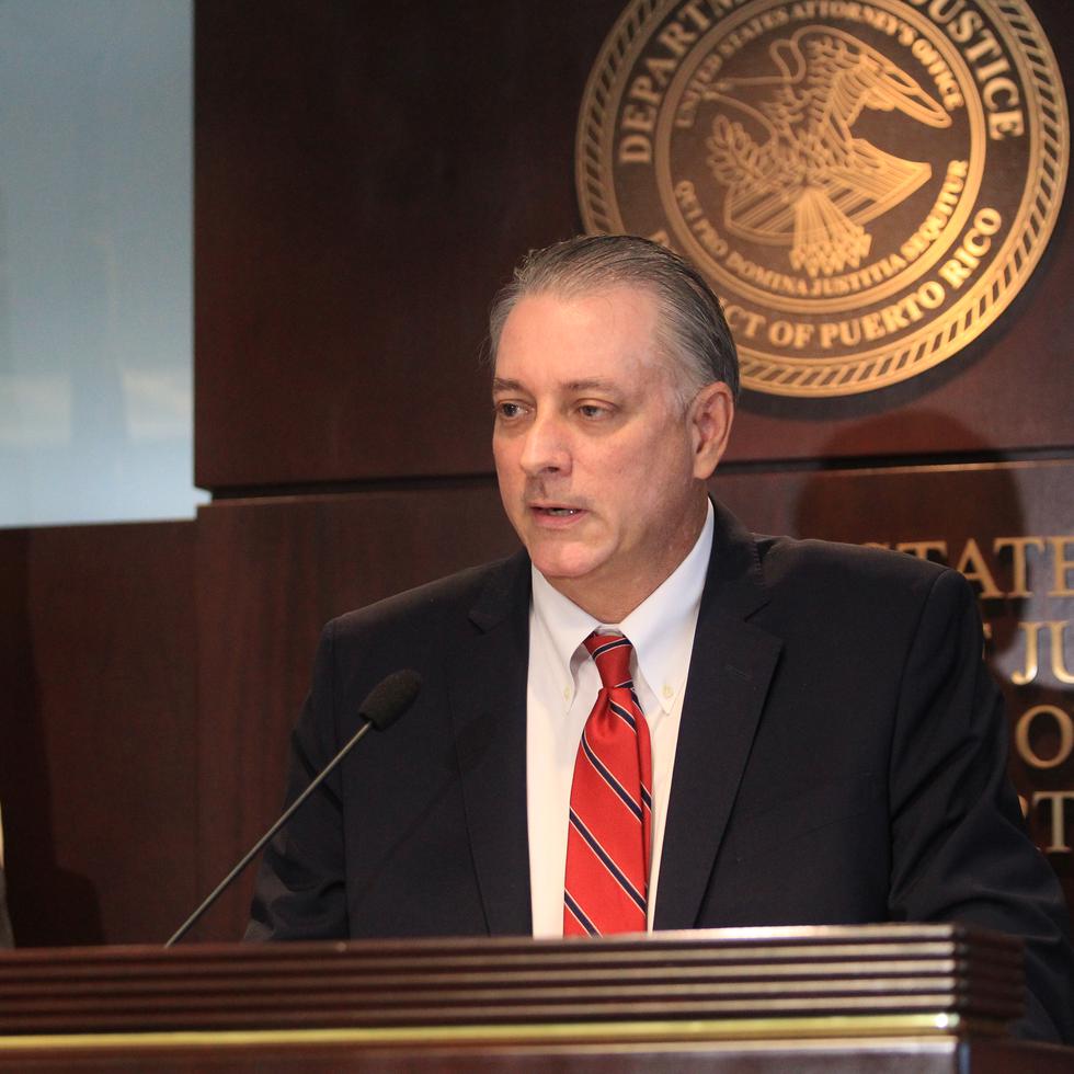 En la foto, Stephen Muldrow, jefe de la Fiscalía federal en Puerto Rico.
