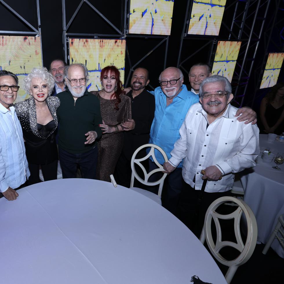 Los pioneros de la televisión puertorriqueña se mostraron agradecidos con Wapa Televisión por la invitación y el reconocimiento especial en el marco de los 70 años del medio en la isla.