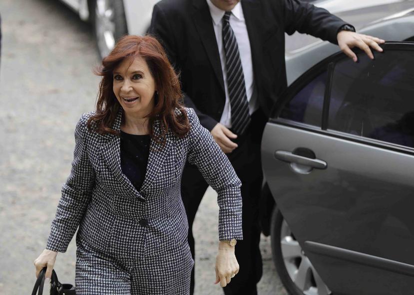 La expresidenta de Argentina, Cristina Fernández. (AP)