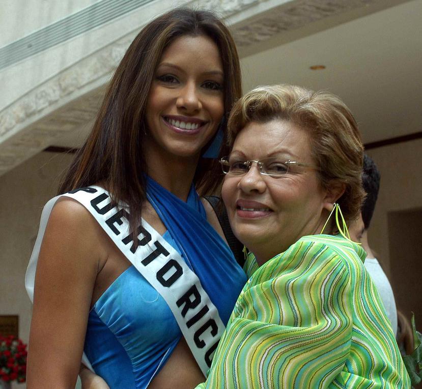 Elena Santos Agosto es madre de la exreinda de belleza Alba Reyes, quien se encontaba junto a su madre al ocurrir el crimen de la mujer de 59 años. (Archivo/ GFR Media)