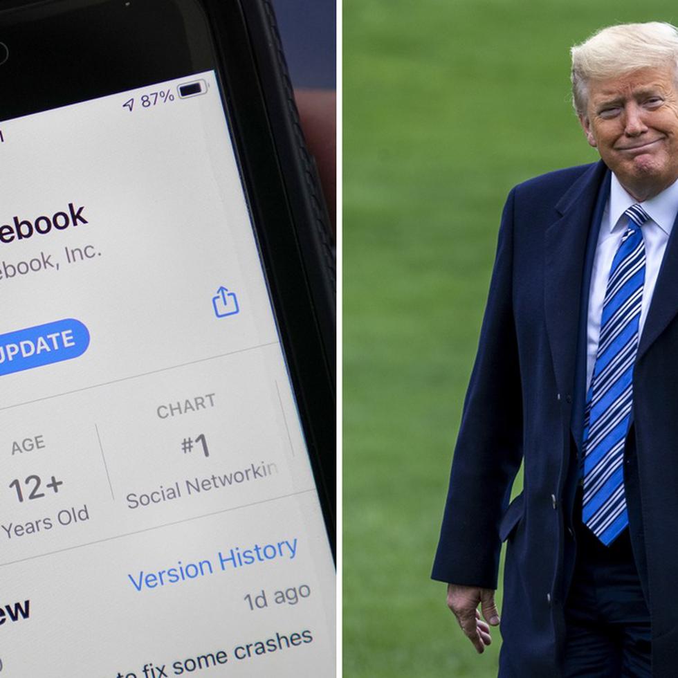 Facebook suspende por dos años a Donald Trump