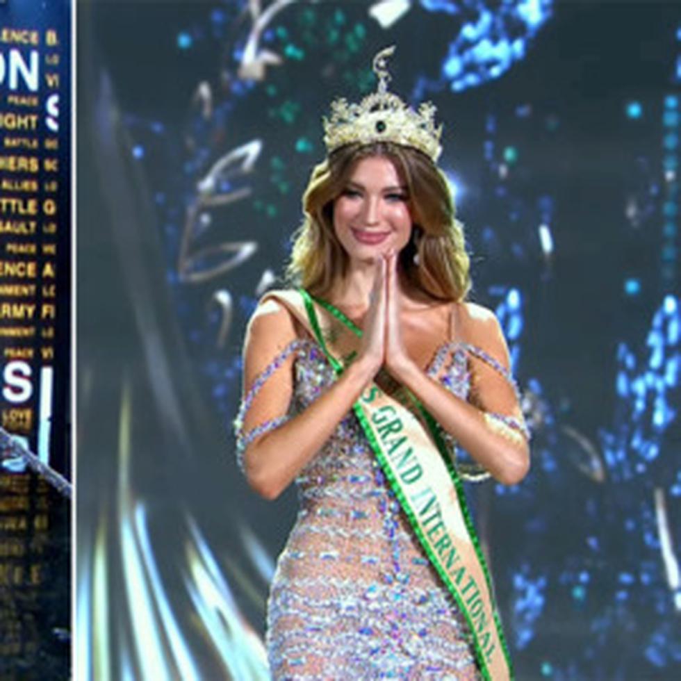 Miss Grand Brasil se alzó con la corona en le certamen internacional.