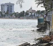 Costa de Ocean Park afectada por la erosión. (GFR Media)