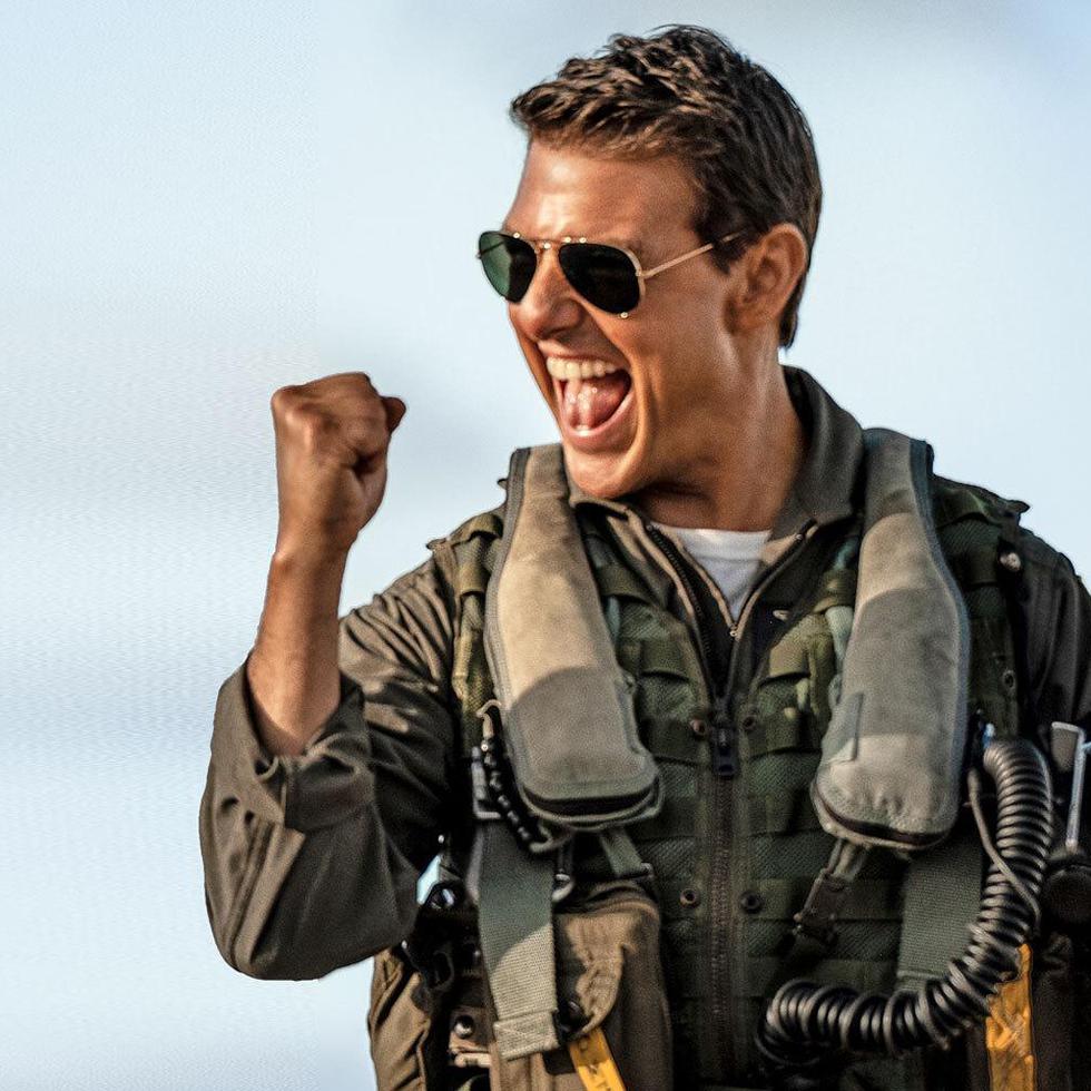 Tom Cruise protagonizó la saga de película "Top Gun".