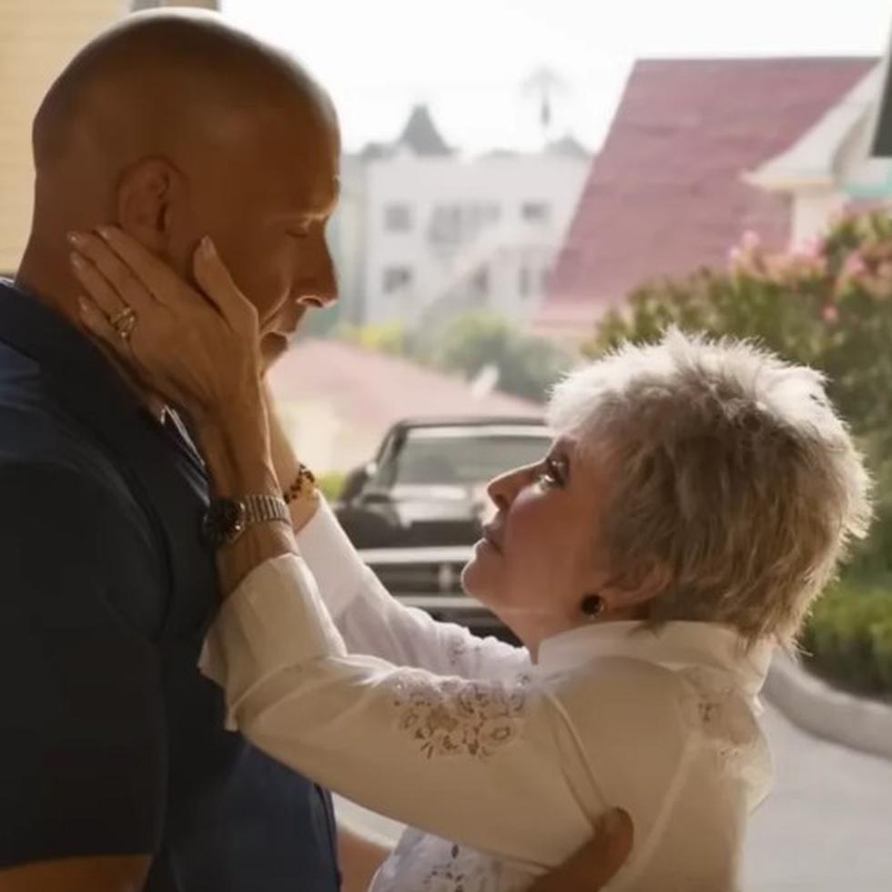 Vin Diesel y Rita Moreno en una escena de la película "Fast X".