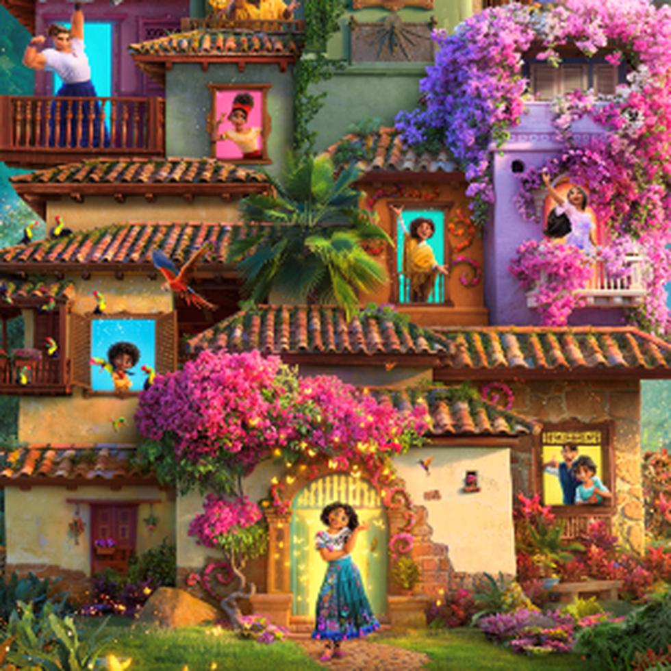 La película cuenta la historia de una familia de los Madrigales, quienes viven escondidos en las montañas de Colombia en una casa mágica, en un lugar maravilloso llamado Encanto.