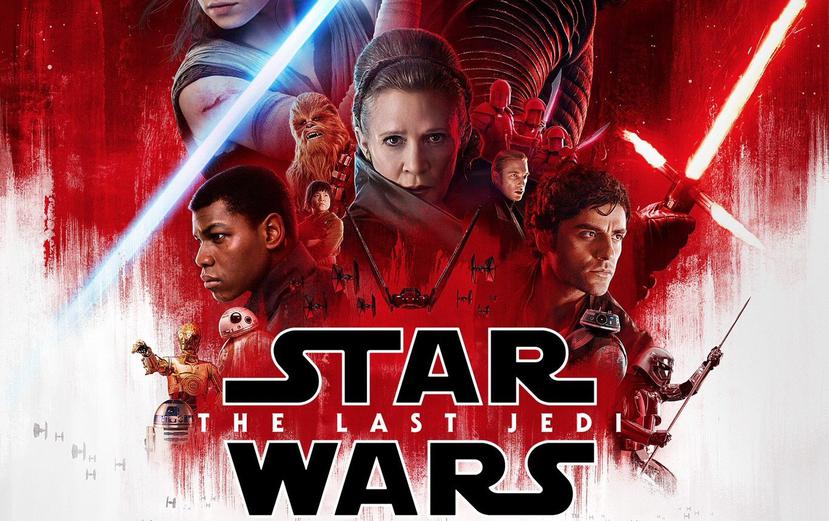 "Star Wars: Los Últimos Jedi" llega a los cines de EE.UU. el 15 de diciembre. (Twitter)